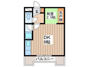 エスポワ－ル１６の物件間取画像